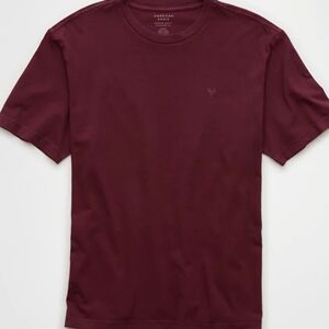 American Eagle Outfitters Legend Super Soft Medium Maroon T-shirt